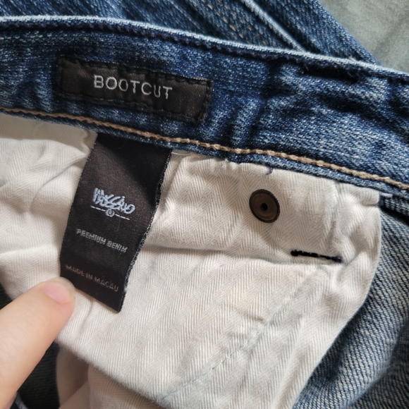 Mossimo 10R Bootcut blue jeans - Picture 4 of 6